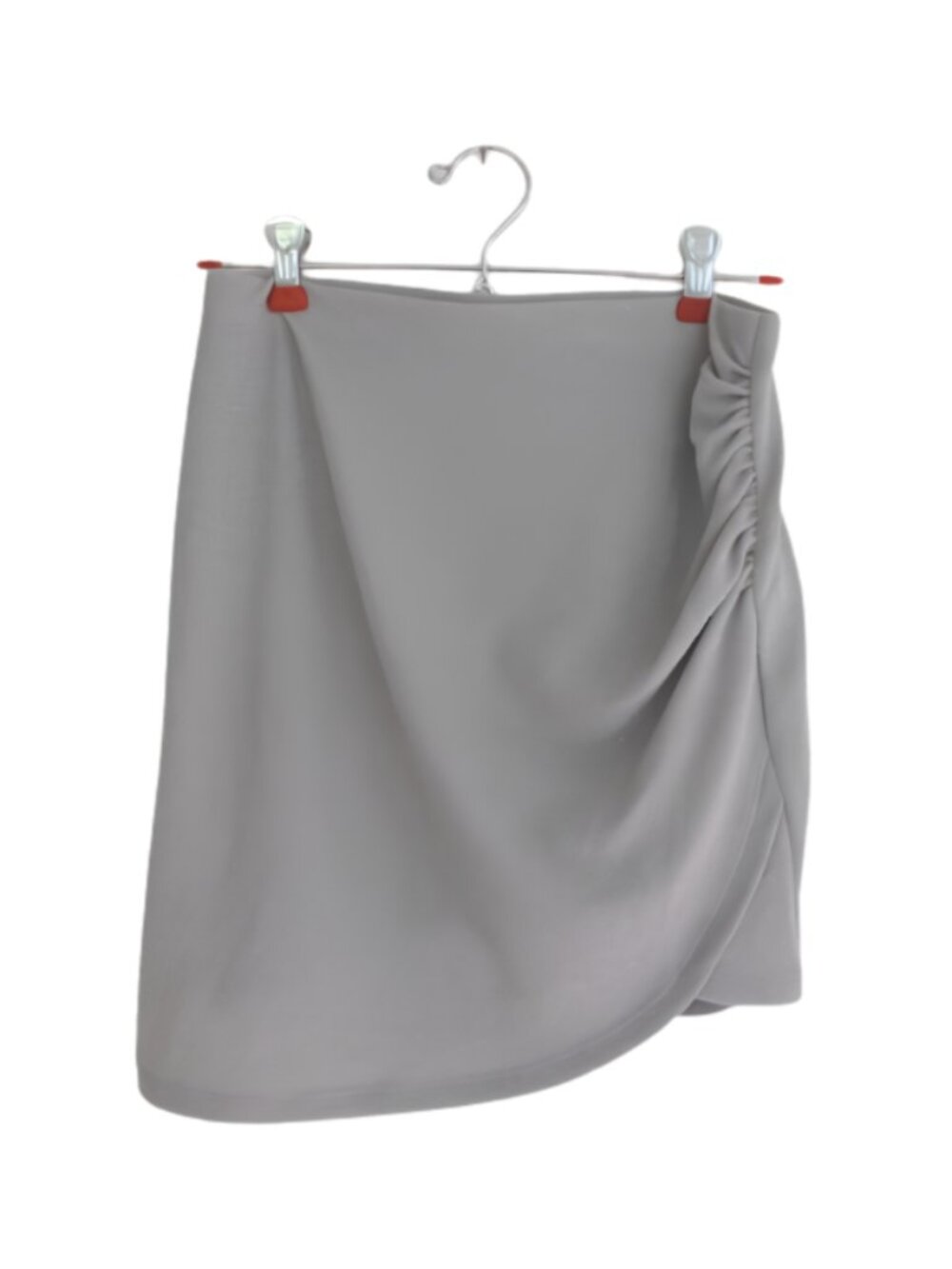 Oak + Fort Silver Mini Skirt - Bottoms